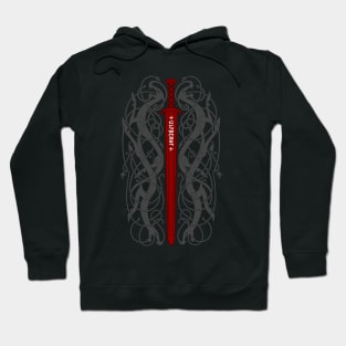 Ulfberht Sword and Dragons Hoodie